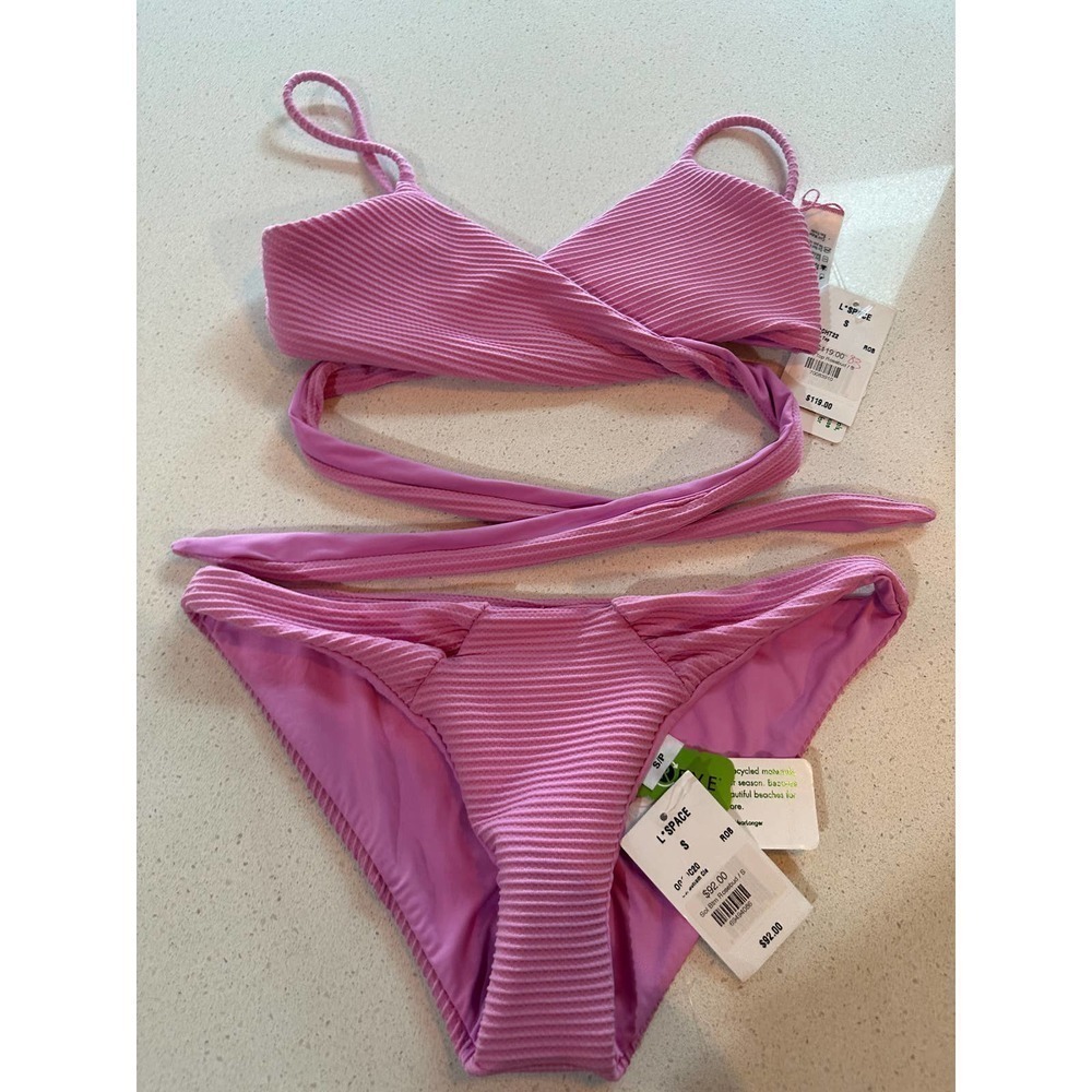 Nwt L*Space Chloe Triangle Top - Picture 4 of 9